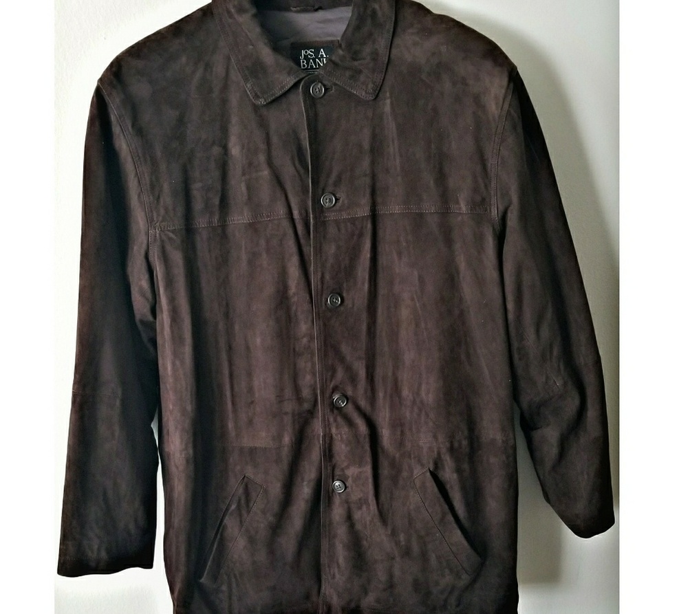 Brown Suede 3/4 length Jacket